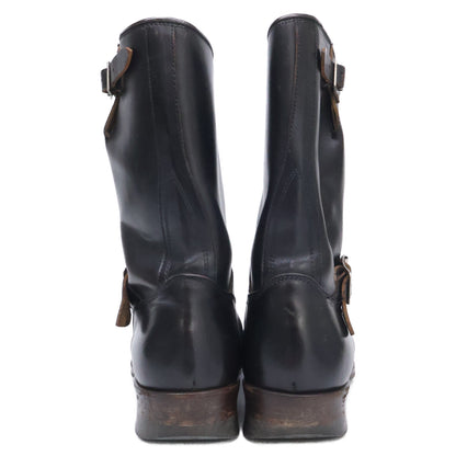 JELADO ジェラード BOOTED ENGINEER BOOT BLACK(茶芯）エンジニアブーツ シューズ