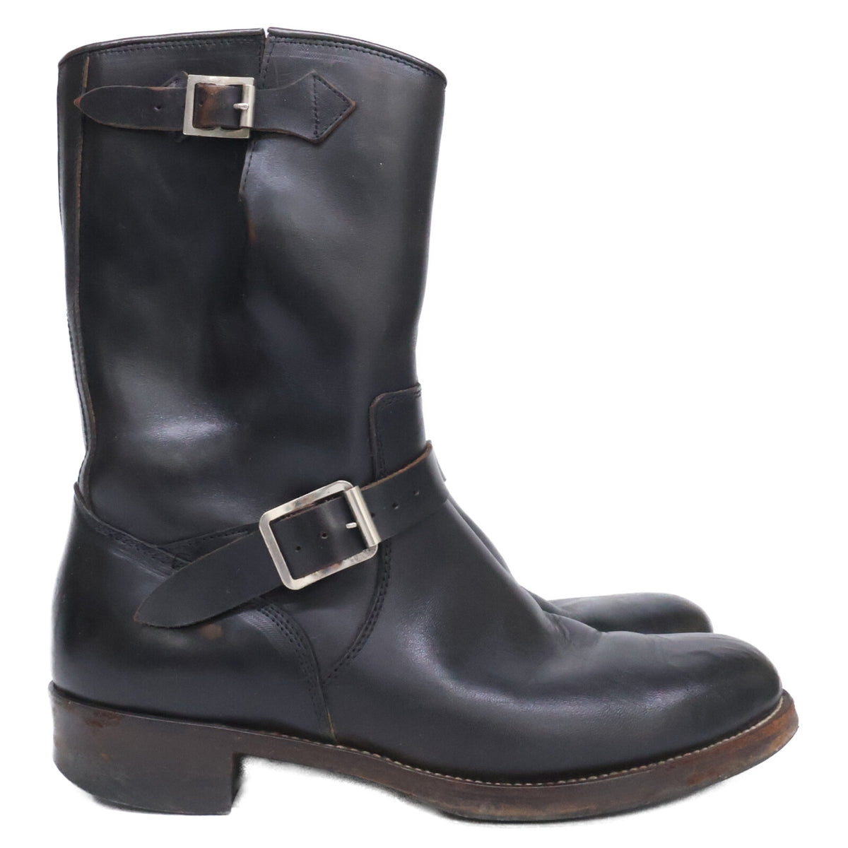 JELADO ジェラード BOOTED ENGINEER BOOT BLACK(茶芯）エンジニアブーツ シューズ