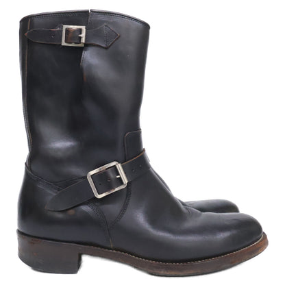 JELADO ジェラード BOOTED ENGINEER BOOT BLACK(茶芯）エンジニアブーツ シューズ