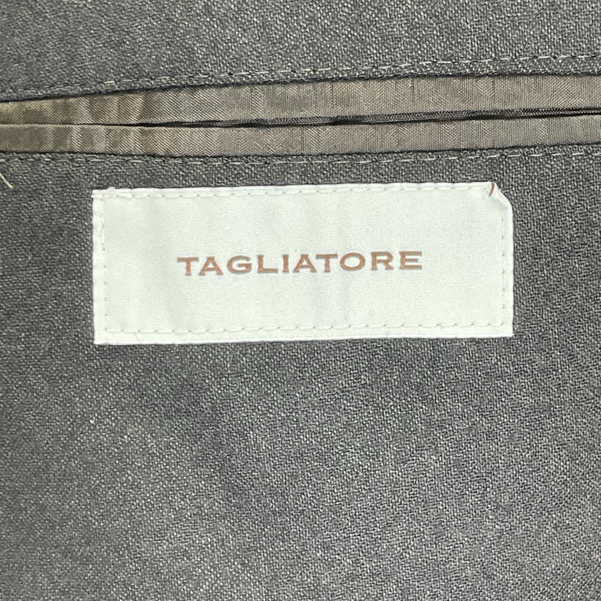 TAGLIATORE タリアトーレ 2SMJ22K11 ブラウン MONTECARLOモンテカルロ ストレッチウールサキソニー2Bジャケット・パンツ スーツ/セットアップ ボトムス