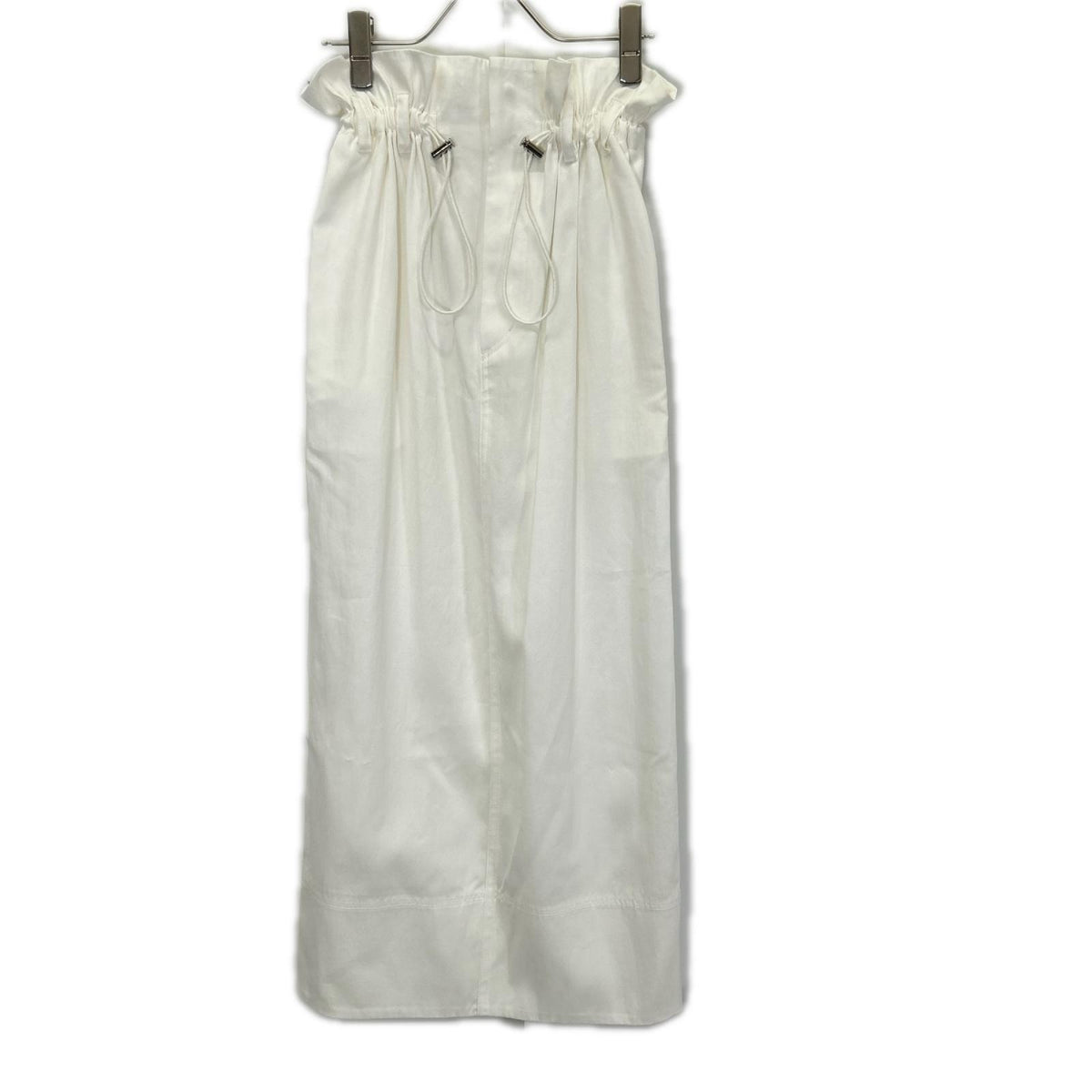 SACRA サクラ 125123121 25SS ホワイト H.COUNT DRY GABERDINE SKIRT ハイカウント ドライ ギャバジン スカート スカート