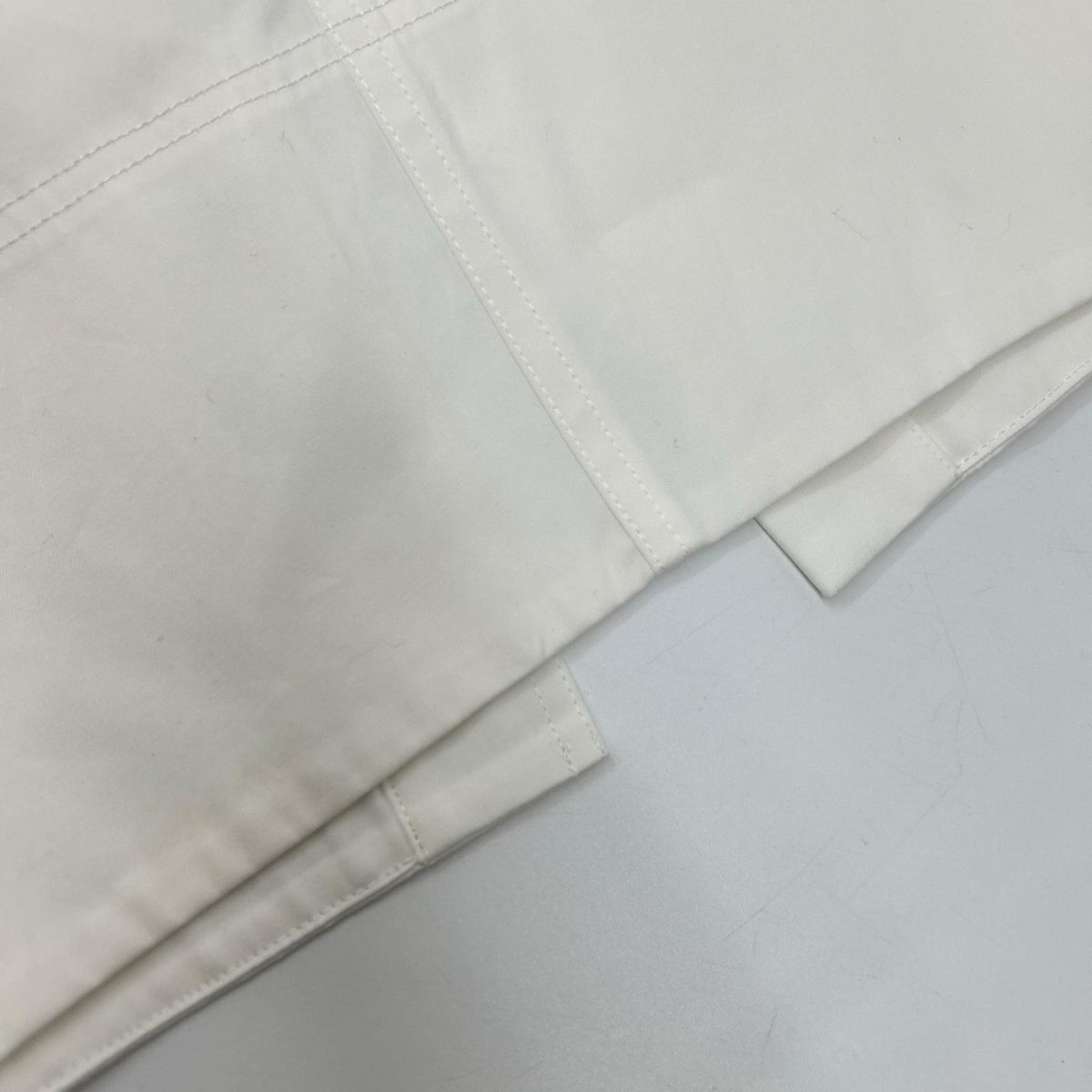 SACRA サクラ 125123121 25SS ホワイト H.COUNT DRY GABERDINE SKIRT ハイカウント ドライ ギャバジン スカート スカート