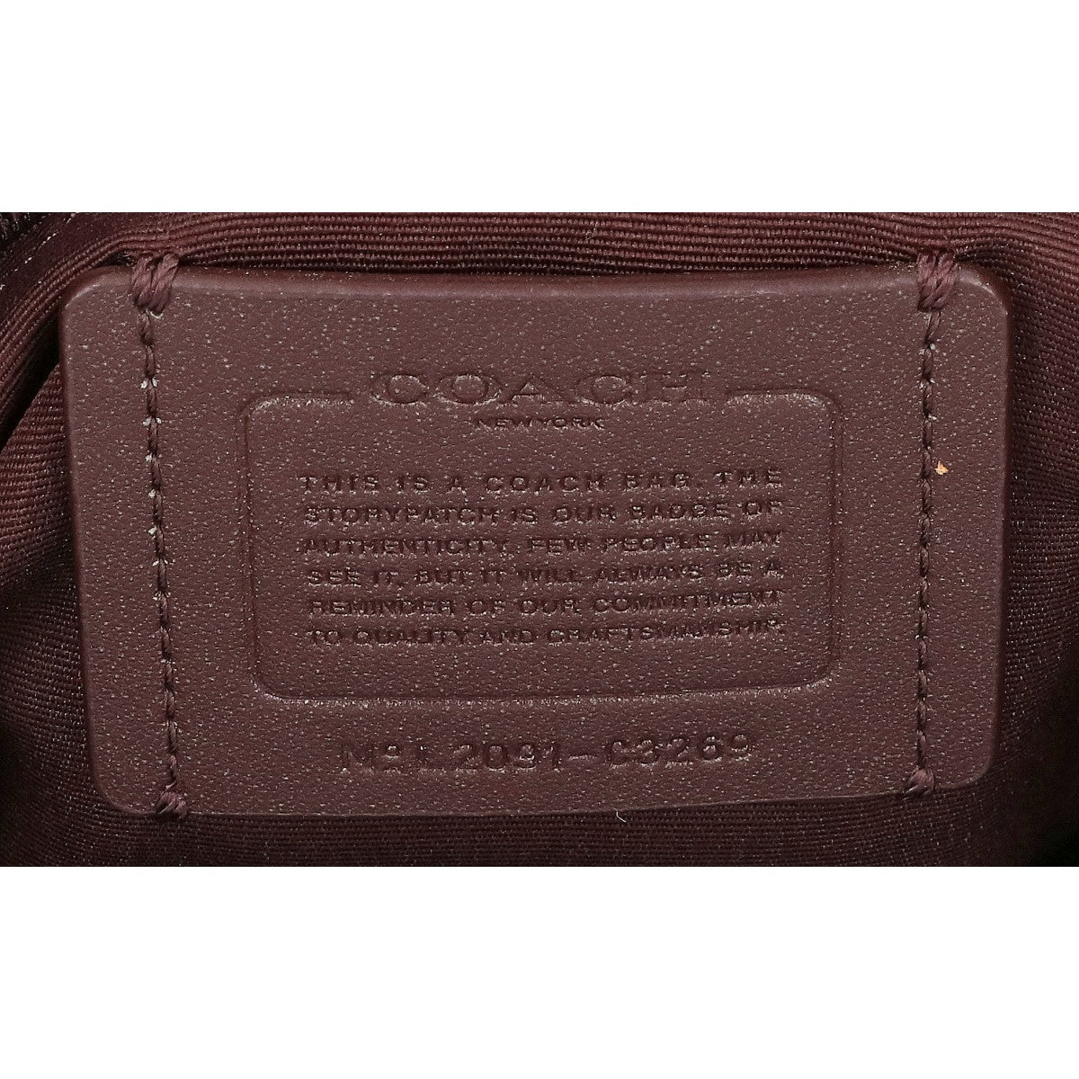 COACH コーチ C3269 ヴァル ダッフル クロスボディ キャンバス地/レザー ショルダーバッグ