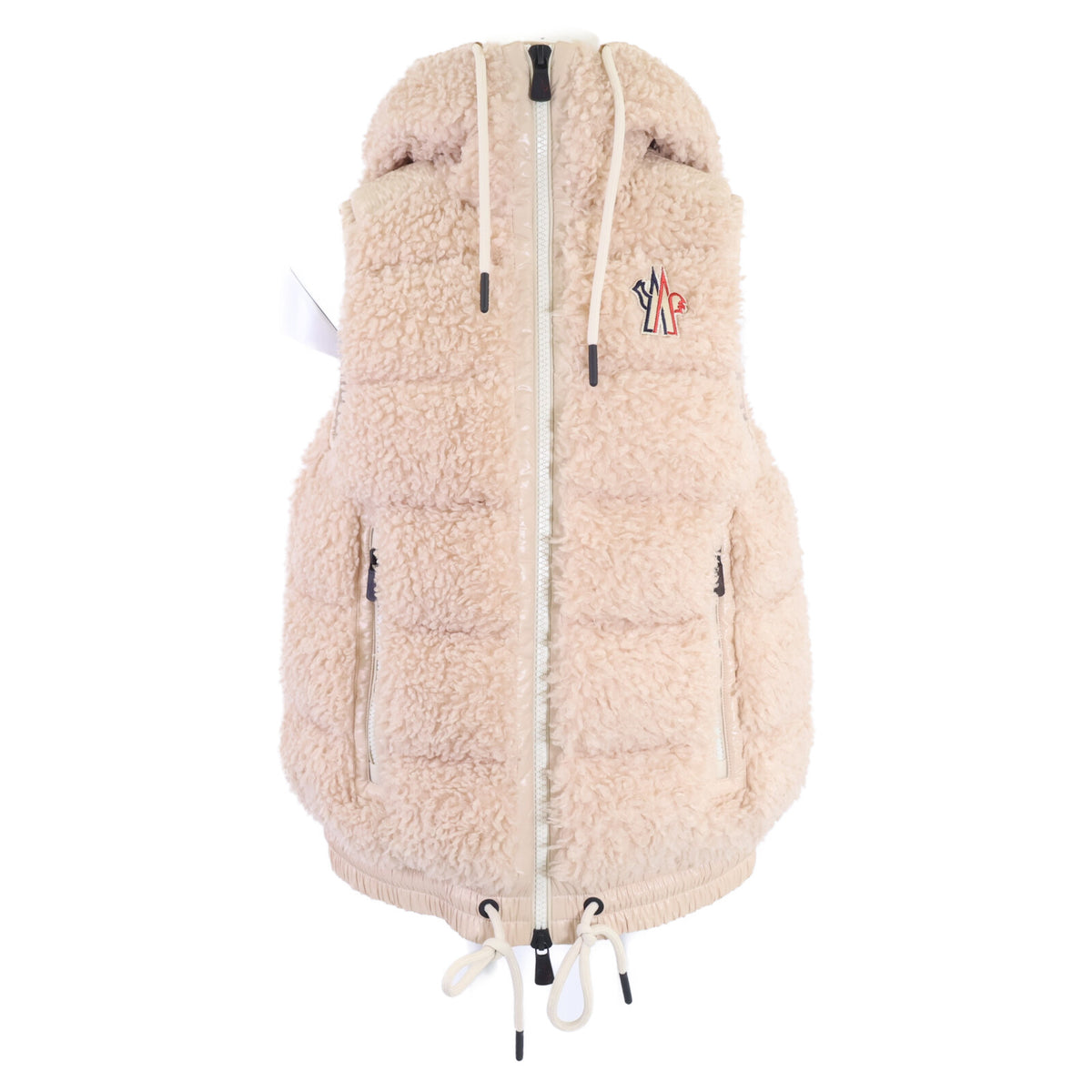 MONCLER モンクレール GRENOBLE グルノーブル【美品/25年製】K20988G00014 GILET テディ ボア フーディダウン ベスト