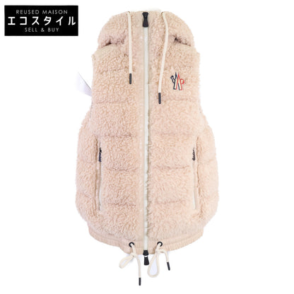 MONCLER モンクレール GRENOBLE グルノーブル【美品/25年製】K20988G00014 GILET テディ ボア フーディダウン ベスト