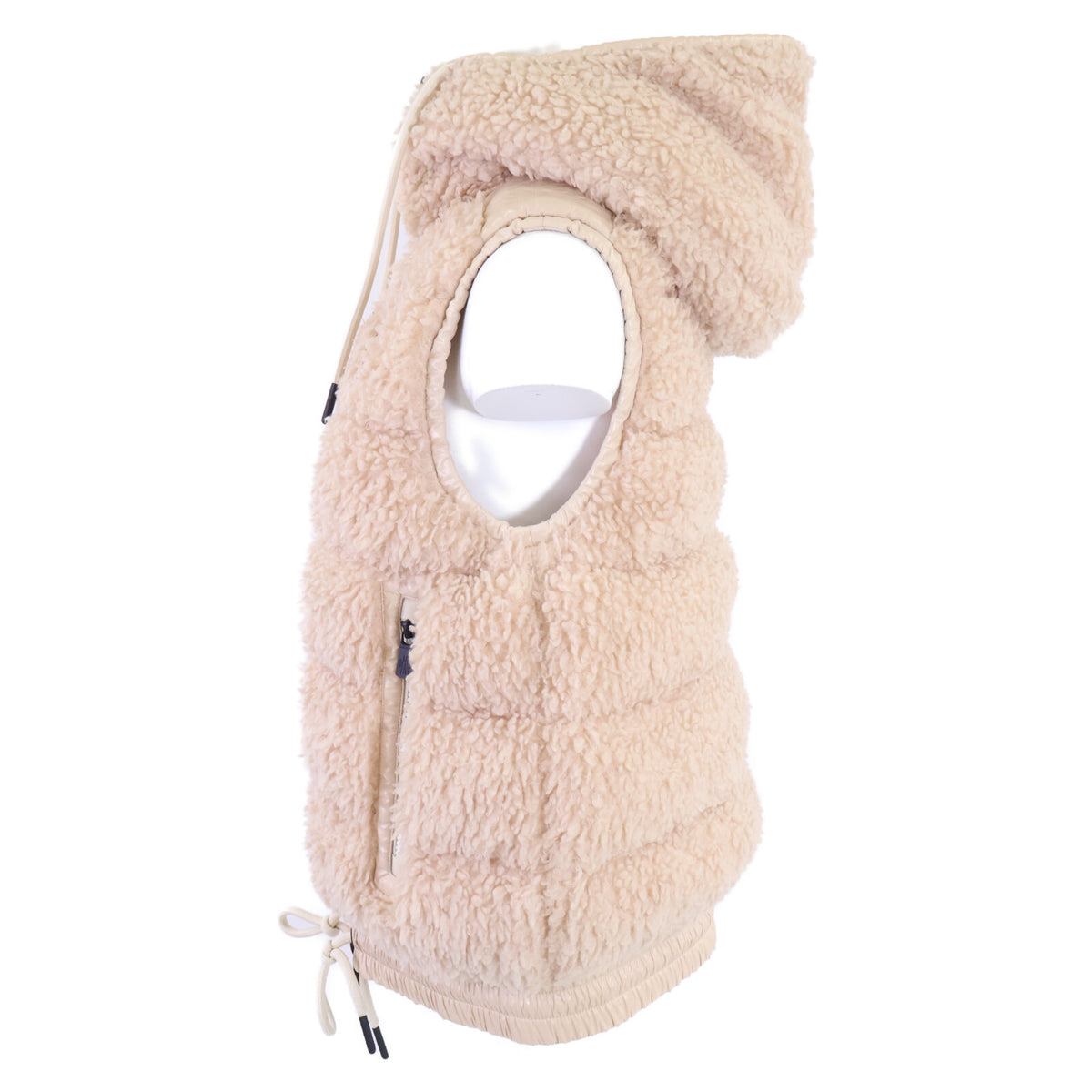 MONCLER モンクレール GRENOBLE グルノーブル【美品/25年製】K20988G00014 GILET テディ ボア フーディダウン ベスト