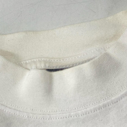 BALENCIAGA バレンシアガ 【×Adidas】723976 22年 ホワイト ロゴ刺繍 クルーネックTシャツ トップス