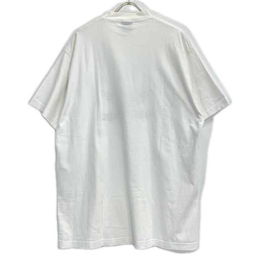 BALENCIAGA バレンシアガ 【×Adidas】723976 22年 ホワイト ロゴ刺繍 クルーネックTシャツ トップス