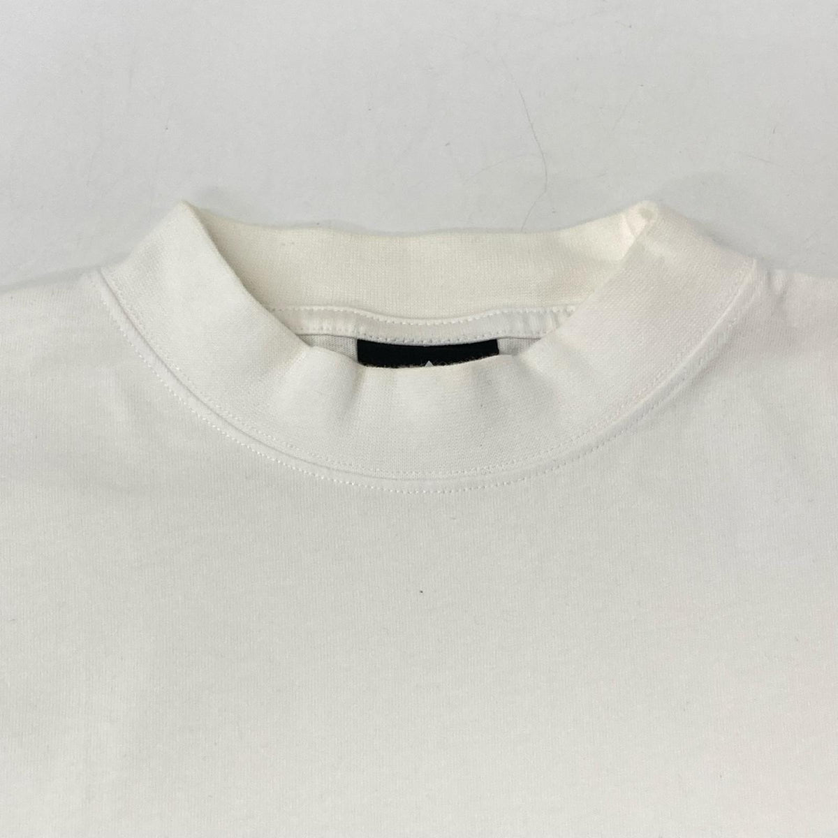 BALENCIAGA バレンシアガ 【×Adidas】723976 22年 ホワイト ロゴ刺繍 クルーネックTシャツ トップス