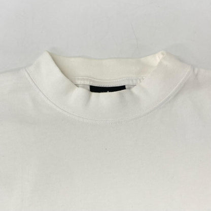 BALENCIAGA バレンシアガ 【×Adidas】723976 22年 ホワイト ロゴ刺繍 クルーネックTシャツ トップス
