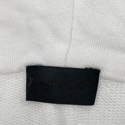 MONCLER モンクレール 20年製 ホワイト MAGLIA CON CAPPUCCIO クロップドパーカー トップス