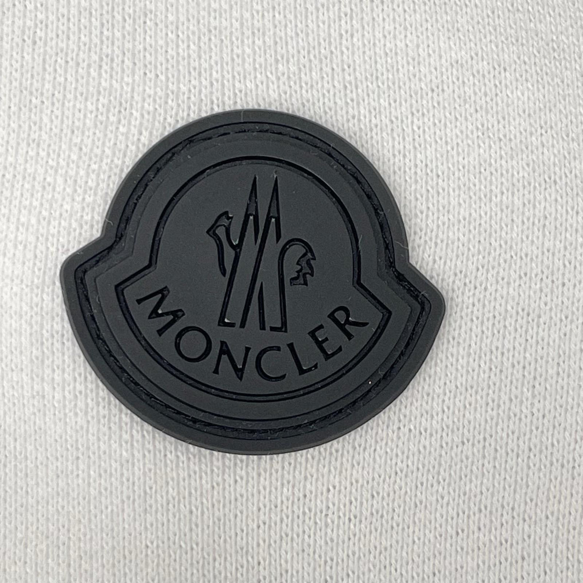 MONCLER モンクレール 20年製 ホワイト MAGLIA CON CAPPUCCIO クロップドパーカー トップス