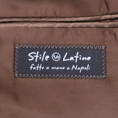 Stile Latino スティレラティーノ 【美品】2TWC04 COUTTAVIO65 チェック ウール ダブルチェスター コート