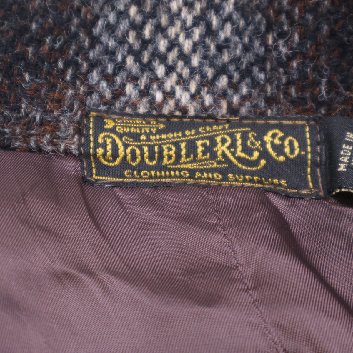 RRL ダブルアールエル 【美品/国内正規】782872728001 Bideford Checked Wool Coat オンブレチェック ウール ジャケット ジャケット