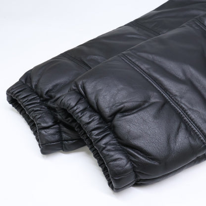 stussy ステューシー 90's OLD STUSSY オールドステューシー BURLY GEAR カウレザー ダウンジャケット ジャケット