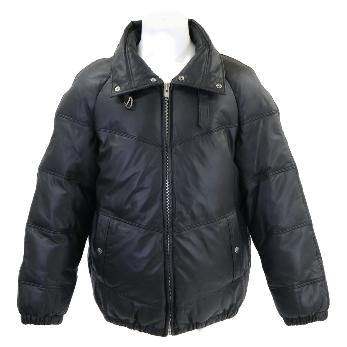 stussy ステューシー 90's OLD STUSSY オールドステューシー BURLY GEAR カウレザー ダウンジャケット ジャケット