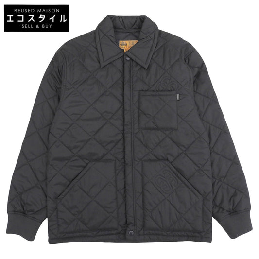 stussy ステューシー オールドステューシー SSリンク キルティングジャケット メンズ グレー M 00's ジャケット