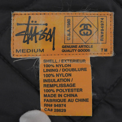 stussy ステューシー オールドステューシー SSリンク キルティングジャケット メンズ グレー M 00's ジャケット