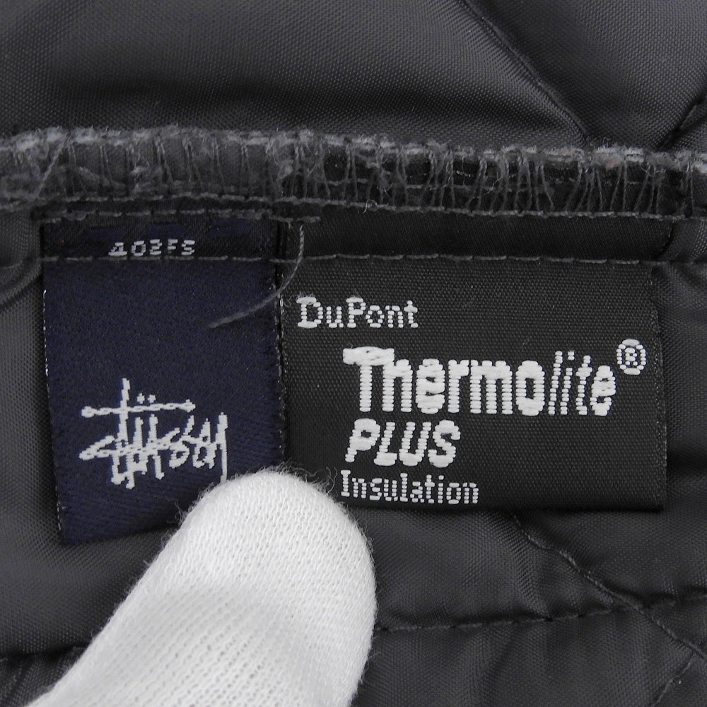 stussy ステューシー オールドステューシー SSリンク キルティングジャケット メンズ グレー M 00's ジャケット