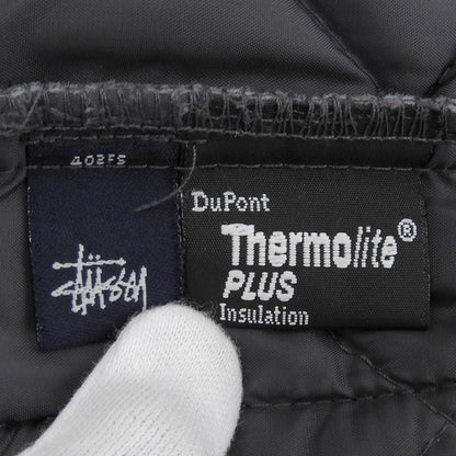 stussy ステューシー オールドステューシー SSリンク キルティングジャケット メンズ グレー M 00's ジャケット