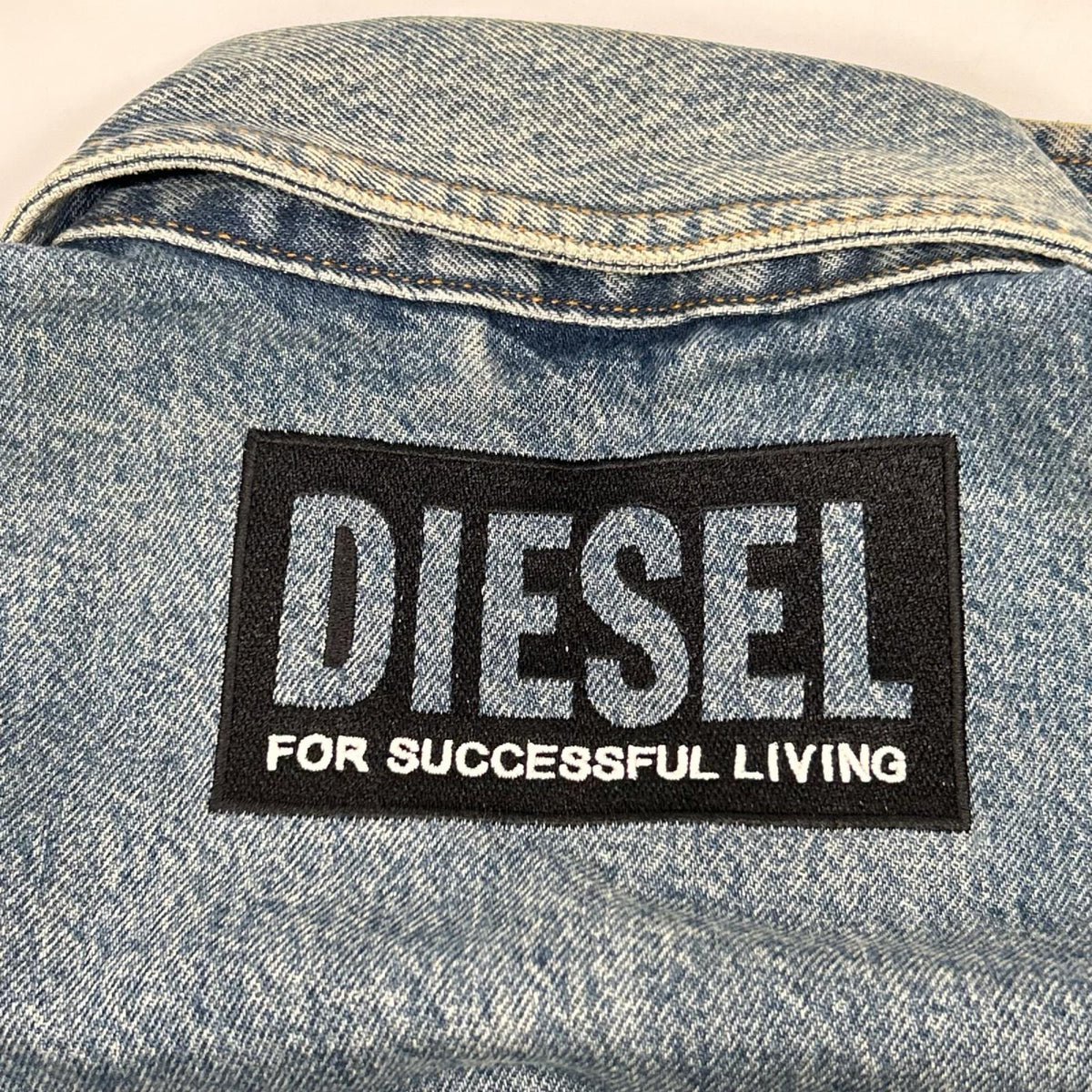 DIESEL ディーゼル インディゴ D-LORY USED加工 ジップデザイン デニムジャケット ジャケット