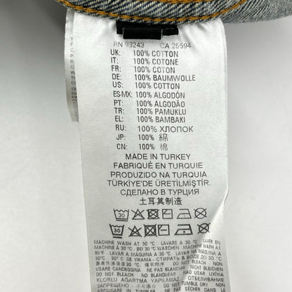 DIESEL ディーゼル インディゴ D-LORY USED加工 ジップデザイン デニムジャケット ジャケット