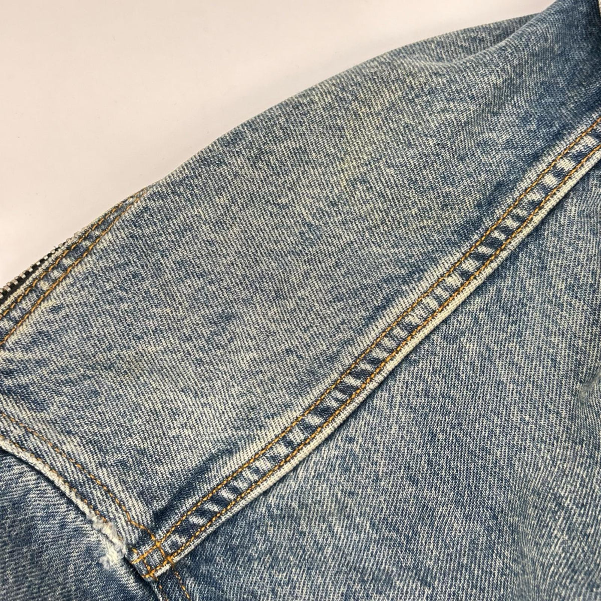 DIESEL ディーゼル インディゴ D-LORY USED加工 ジップデザイン デニムジャケット ジャケット