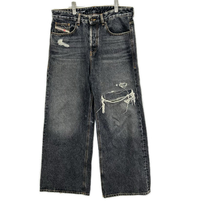 DIESEL ディーゼル A06371 007F6 ブラック D-RISE Straight Jeans ボトムス
