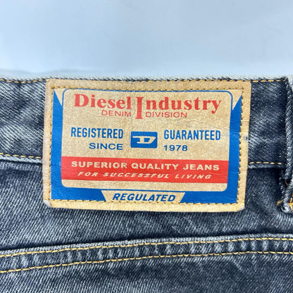 DIESEL ディーゼル A06371 007F6 ブラック D-RISE Straight Jeans ボトムス