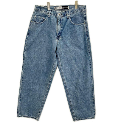 LEVI'S リーバイス インディゴ シルバータブ BAGGY/バギー ワイドデニムパンツ ボトムス