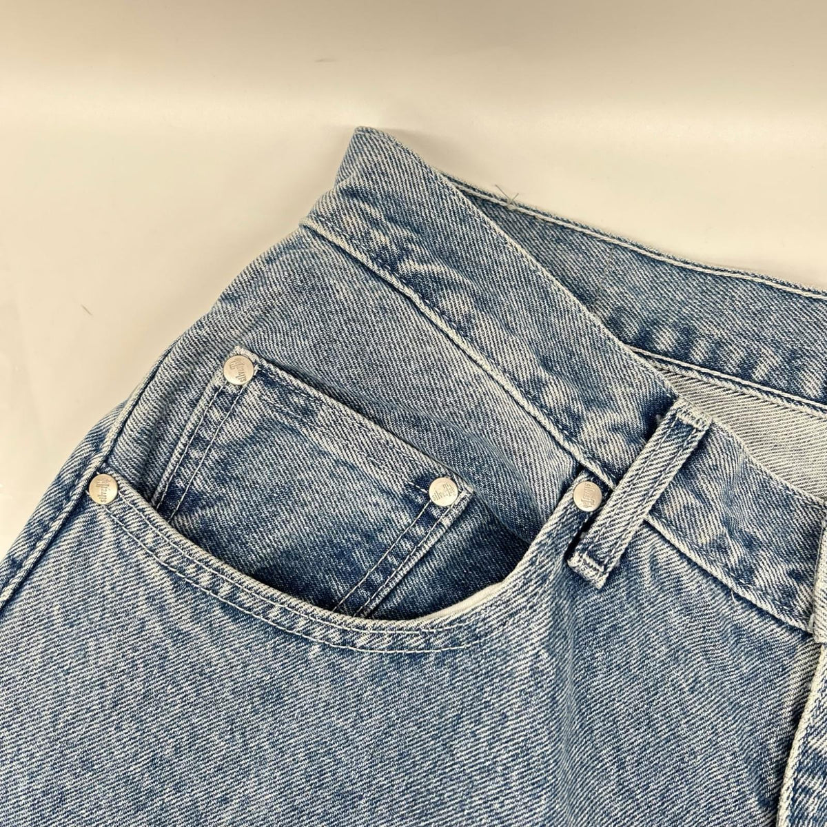 LEVI'S リーバイス インディゴ シルバータブ BAGGY/バギー ワイドデニムパンツ ボトムス