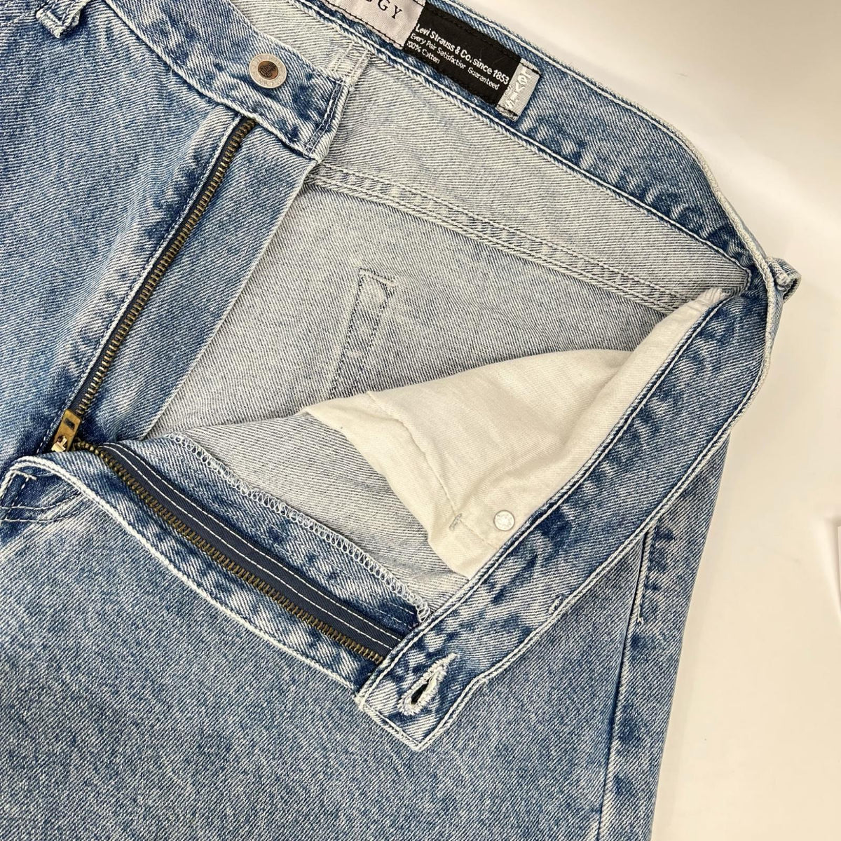 LEVI'S リーバイス インディゴ シルバータブ BAGGY/バギー ワイドデニムパンツ ボトムス