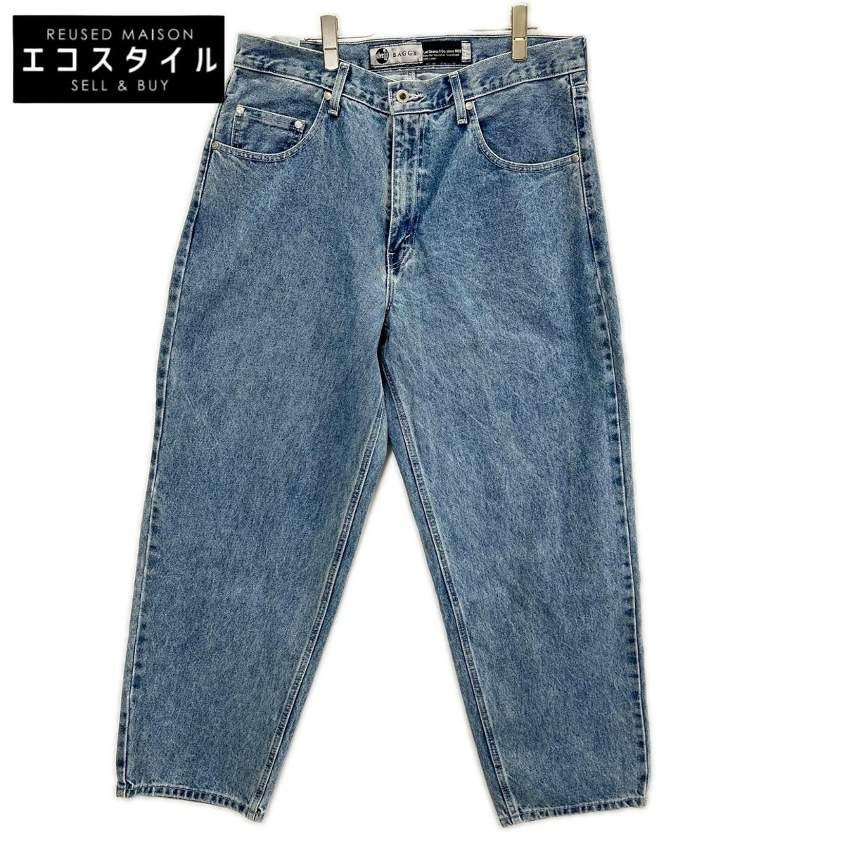LEVI'S リーバイス インディゴ シルバータブ BAGGY/バギー ワイドデニムパンツ ボトムス