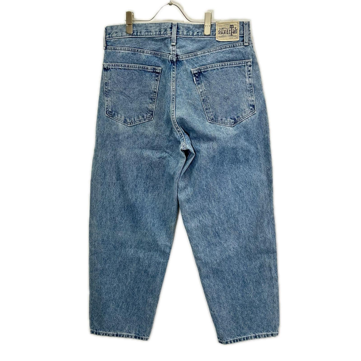 LEVI'S リーバイス インディゴ シルバータブ BAGGY/バギー ワイドデニムパンツ ボトムス