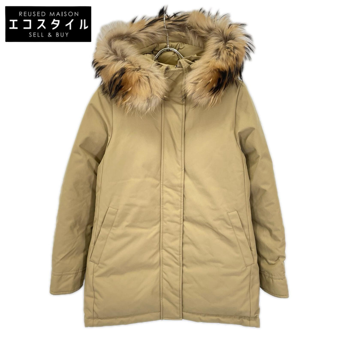 PYRENEX ピレネックス ベージュ ピレネックス BORDEAUX FUR INT'L ダウンジャケット ジャケット