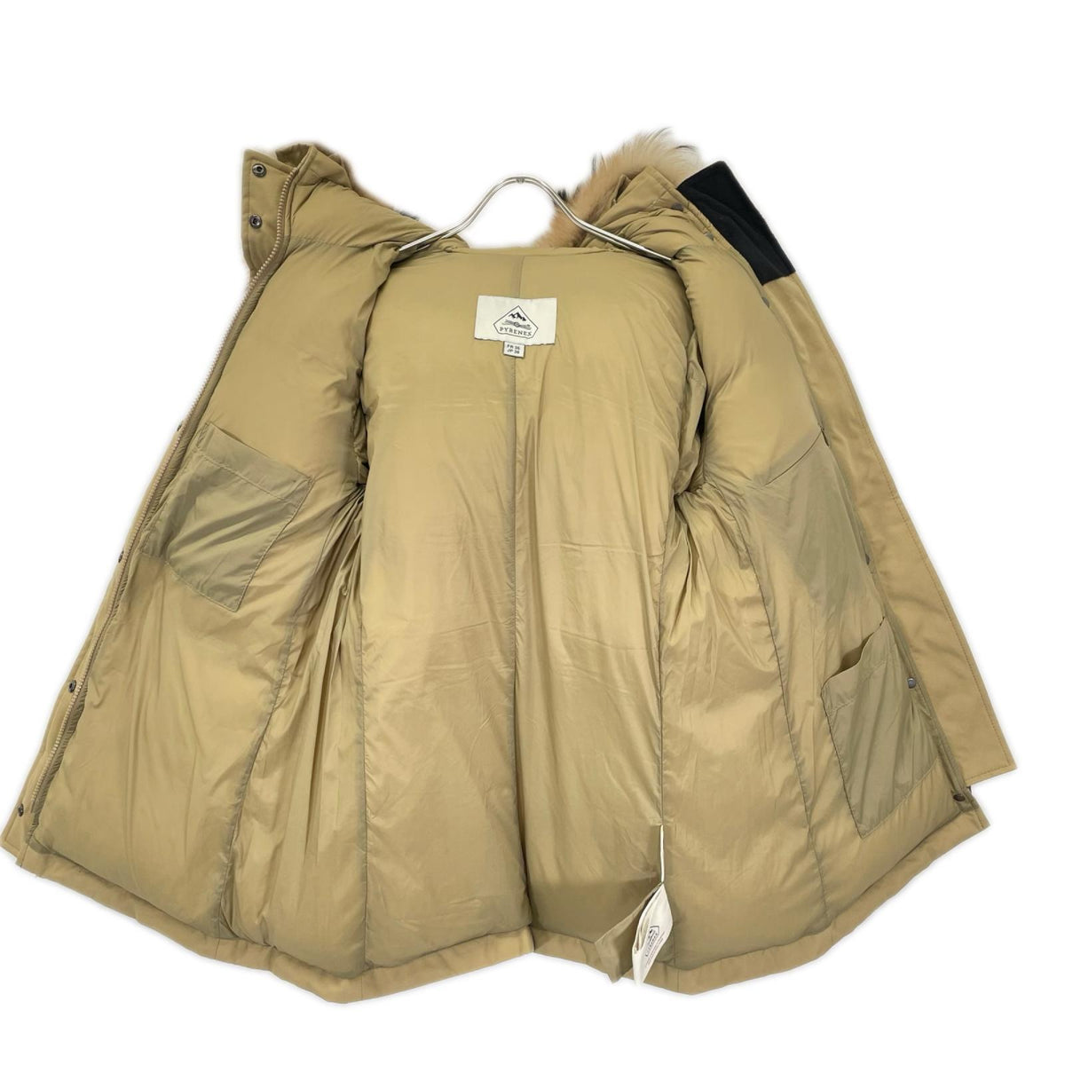 PYRENEX ピレネックス ベージュ ピレネックス BORDEAUX FUR INT'L ダウンジャケット ジャケット