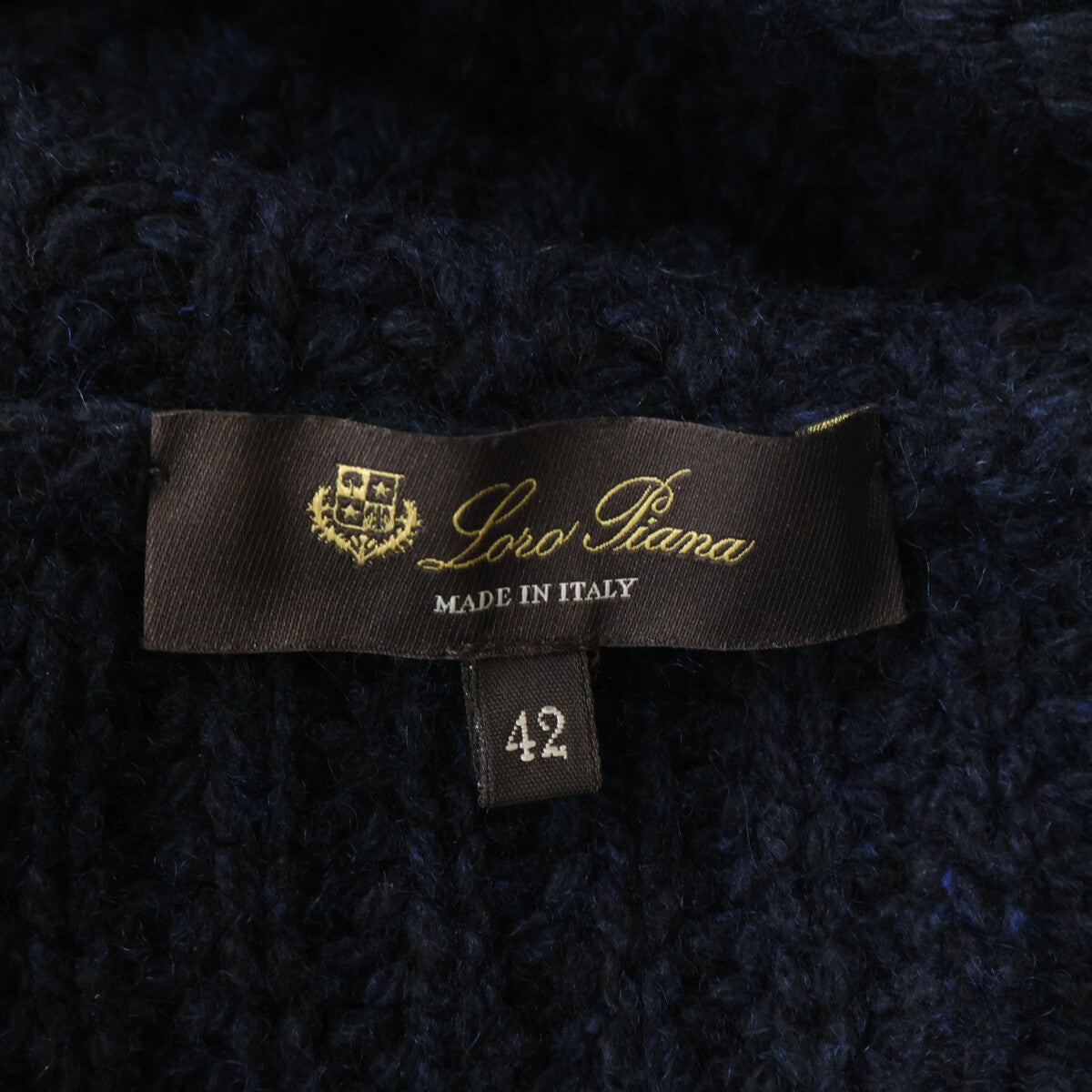 Loro Piana ロロピアーナ MAC3539 カシミヤ タートルネック ニットセーター トップス