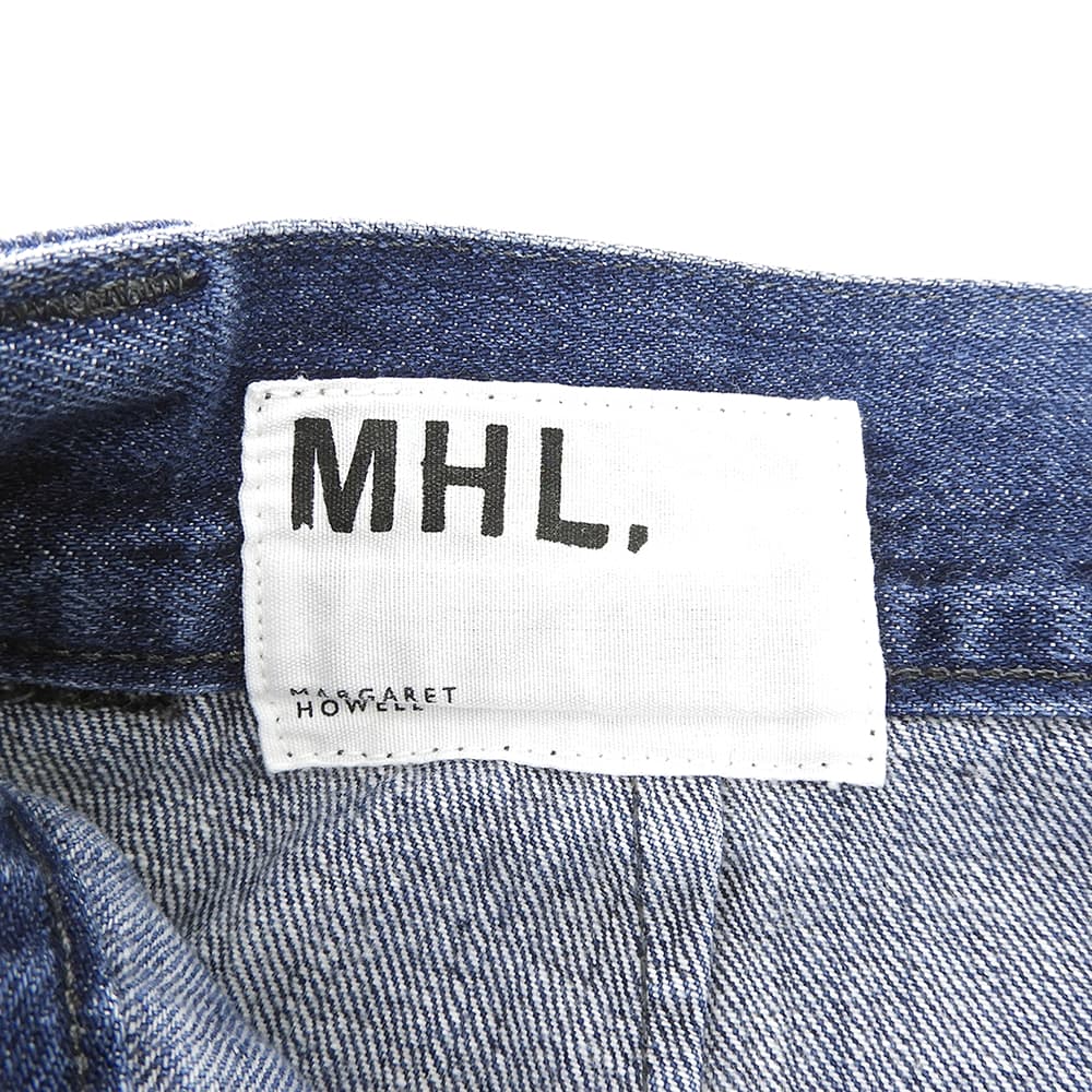 MHL. エムエイチエル ボタンフライ デニムパンツ ボトムス メンズ コットン インディゴ 31 ボトムス