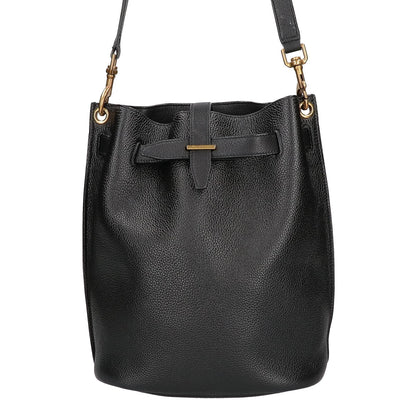 SAINT LAURENT PARIS サンローランパリ 727673 レザー ブークル バケットバッグ ショルダーバッグ