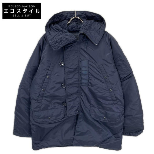 BEAMS+ ビームスプラス 38-18-0373-139 ネイビー MIL Type N-3B Down ミリタリーダウンジャケット ジャケット