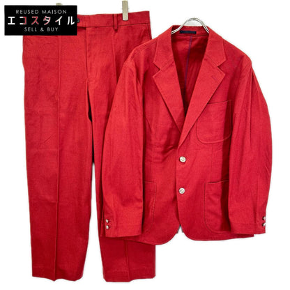 The Stylist Japan ザスタイリストジャパン 【×AMERICAN WANNABE】Limited COLOR REDORANGE HOPSACK JACKET/HOPSACK PANTS セットアップ スーツ セットアップ