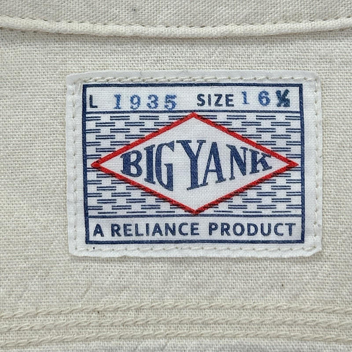 BIG YANK ビッグヤンク ナチュラル 1935 ORIGINAL CHAMBRAY シャツ トップス