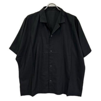 ISSEY MIYAKE MEN イッセイミヤケメン LA63FJ054 ブラック COMPACT SHIRT トップス