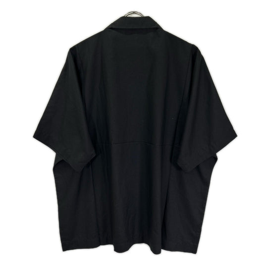 ISSEY MIYAKE MEN イッセイミヤケメン LA63FJ054 ブラック COMPACT SHIRT トップス