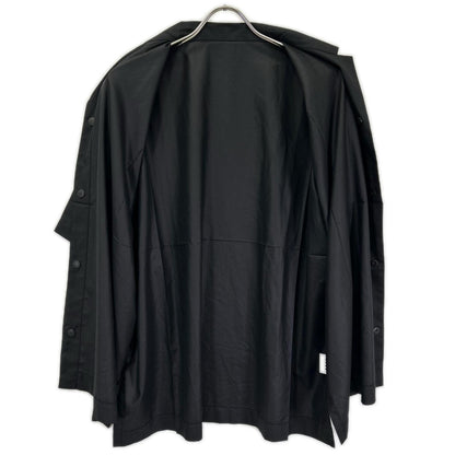 ISSEY MIYAKE MEN イッセイミヤケメン LA63FJ054 ブラック COMPACT SHIRT トップス