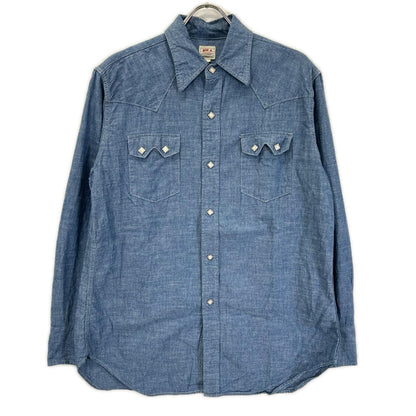 ANATOMICA アナトミカ 530-611-09 インディゴ HARRISON SHIRT CHAMBRAY ウエスタンシャツ トップス