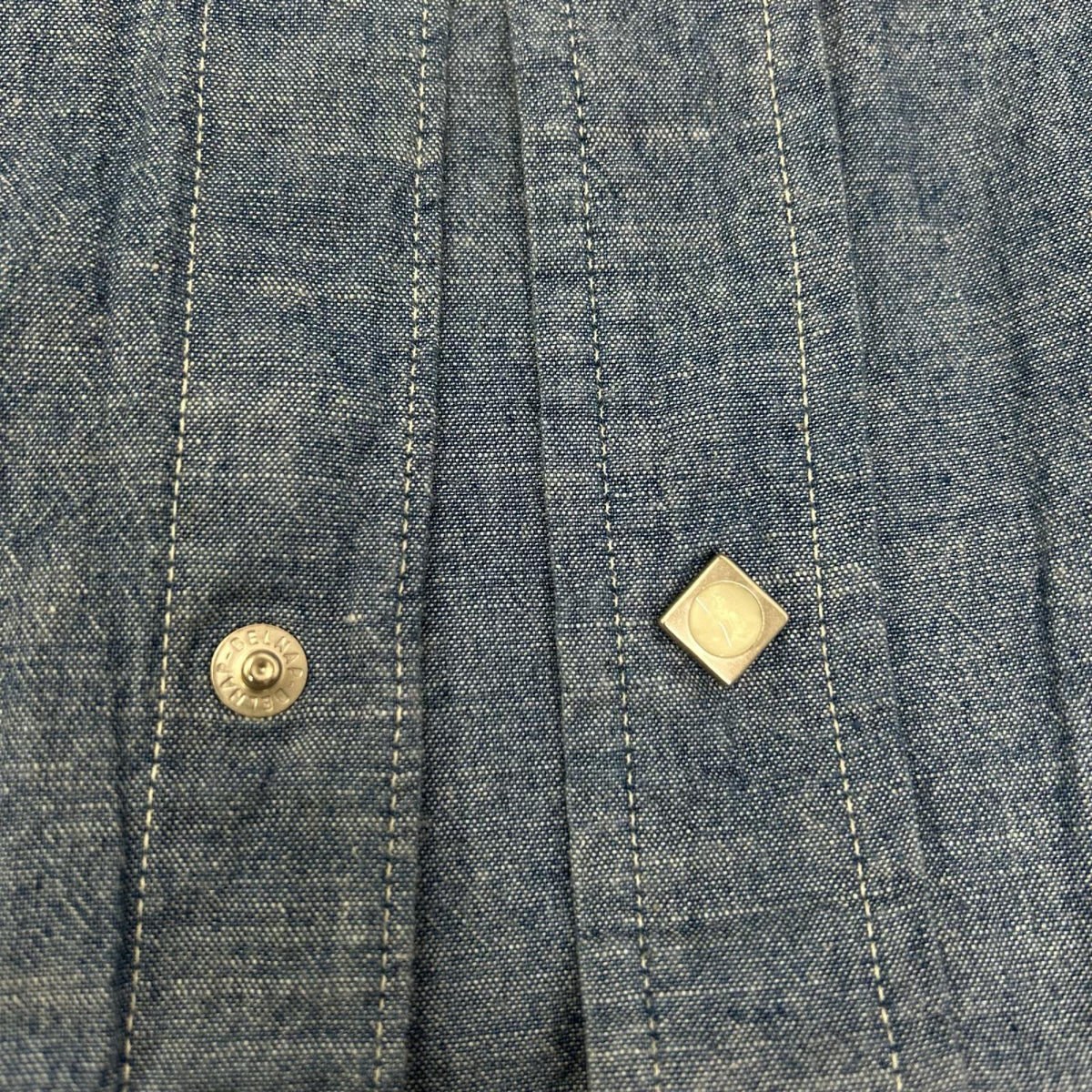 ANATOMICA アナトミカ 530-611-09 インディゴ HARRISON SHIRT CHAMBRAY ウエスタンシャツ トップス