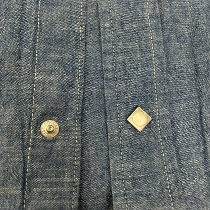 ANATOMICA アナトミカ 530-611-09 インディゴ HARRISON SHIRT CHAMBRAY ウエスタンシャツ トップス