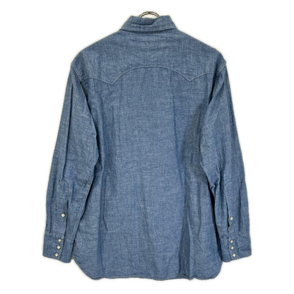 ANATOMICA アナトミカ 530-611-09 インディゴ HARRISON SHIRT CHAMBRAY ウエスタンシャツ トップス