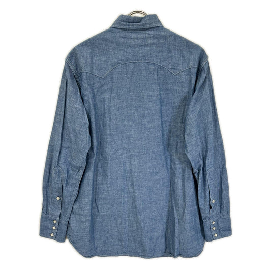 ANATOMICA アナトミカ 530-611-09 インディゴ HARRISON SHIRT CHAMBRAY ウエスタンシャツ トップス